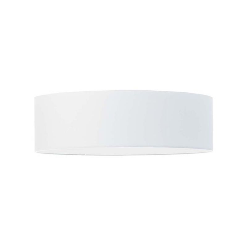Lampa wisząca Volta Light Factory żyrandol plafon z abażurem walec Biały JAZZ 60cm 1szt.