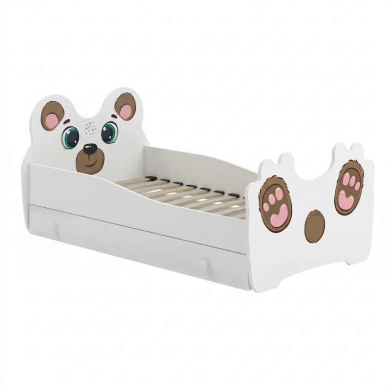 Łóżko dziecięce KOBI Teddy Bear 160x80 z szufladą 1 szt.