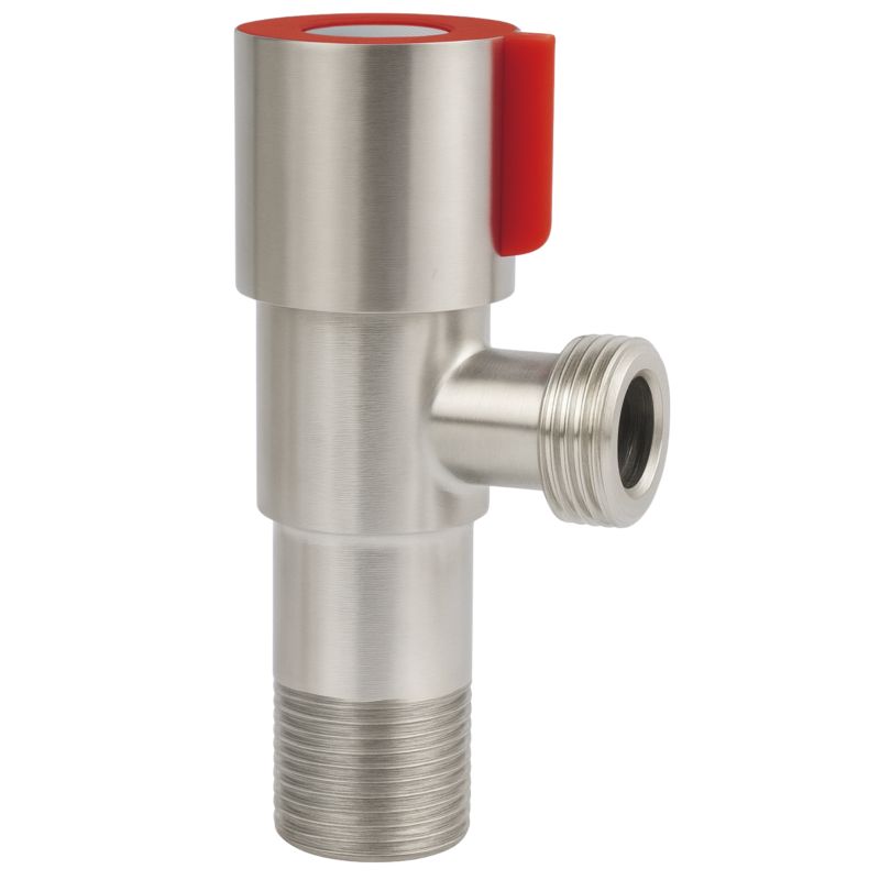 Zawór Kątowy do Pralki Zmywarki Baterii Głowica Ceramiczna GZ/GZ 1/2x1/2" 1 szt.