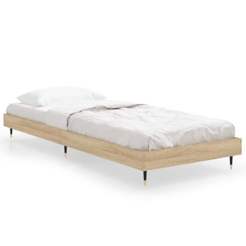 Łóżko metalowe WaszeMeble 75x190 cm brązowe WM-832208 1 szt.