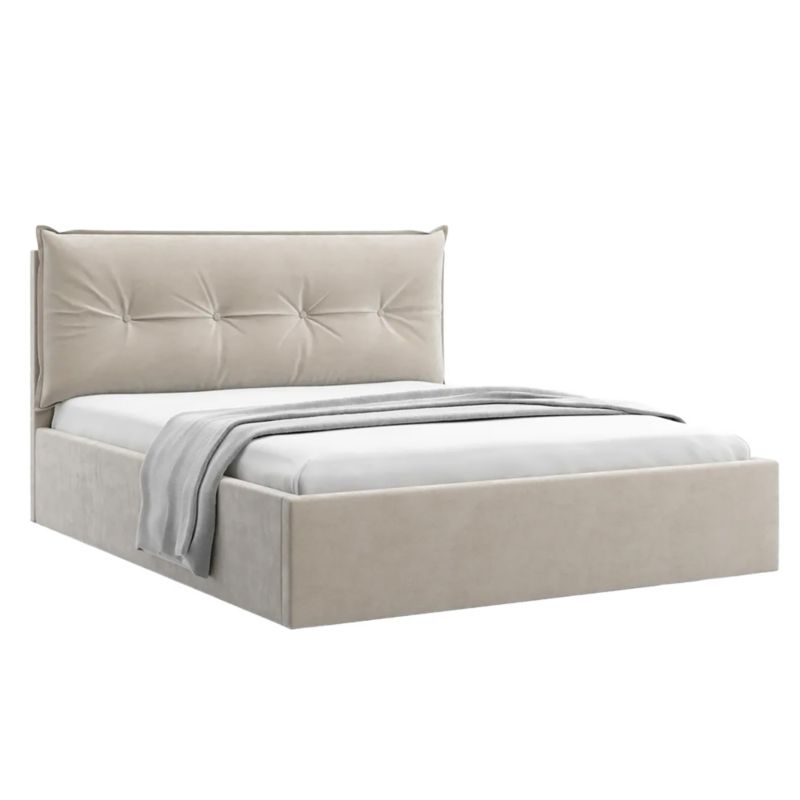 Łóżko Tapicerowane REGAL 200x200 Stelaż Pojemnik Na Pościel Wind 05 1 szt.