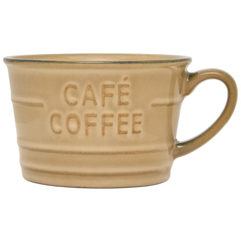Filiżanka śniadaniowa Coffee Secret de Gourmet beżowa ceramiczna 260 ml 1 szt.