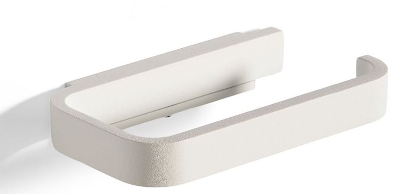 Uchwyt na papier toaletowy Zone Denmark Rim biały aluminium montaż przykręcany 1 szt.