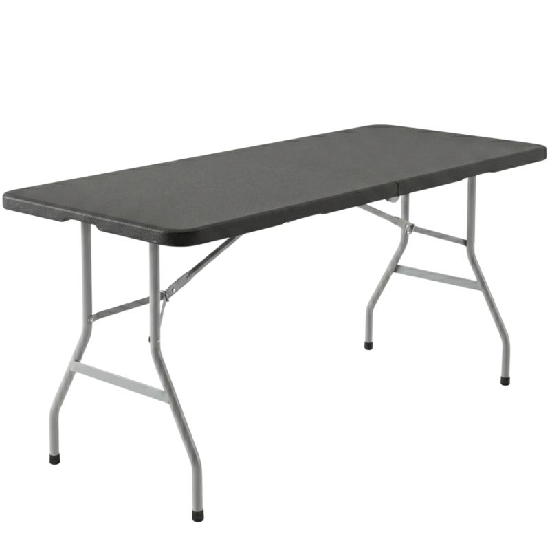 Stół Funfit garden cateringowy ogrodowy czarny 180 cm składany 1 szt.