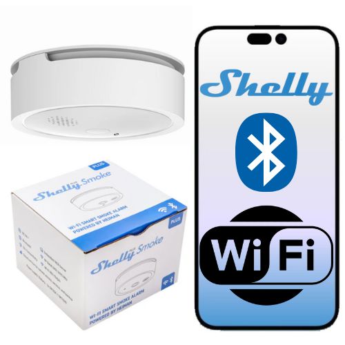 Czujnik dymu Shelly Plus Smoke Alarm WiFi 1 szt.