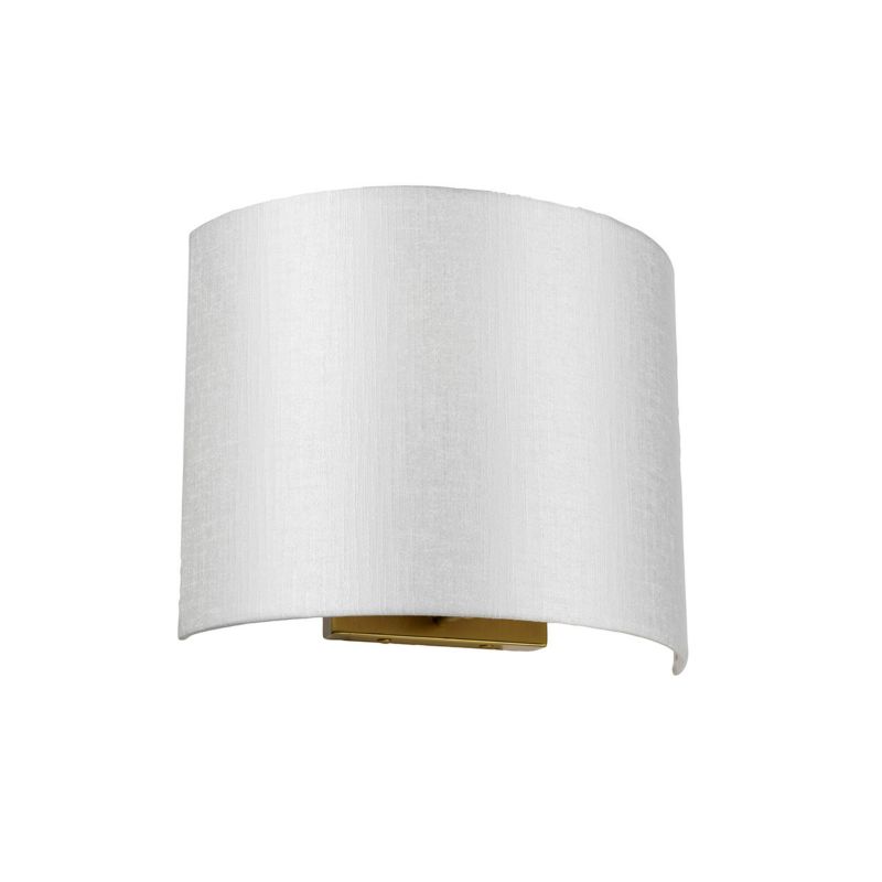 Kinkiet ścienny Designer's Lightbox Cooper postarzany mosiądz-kremowy 1 x E27 x 60W IP20 wym: 23 x 29 x 12,8 cm - 1 szt.