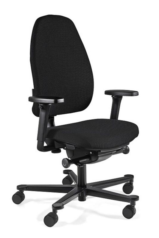 Fotel Unique ergonomiczny MAGIC M czarny tkanina 1szt