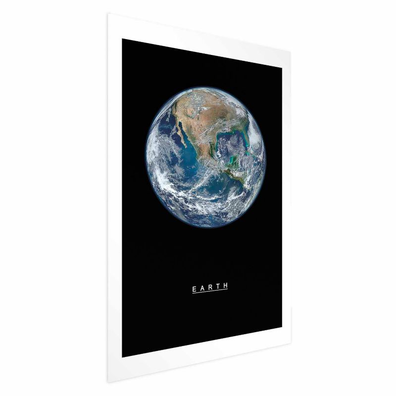 Plakat Artgeist Ziemia 21x30 cm bez ramy z marginesem 1 szt