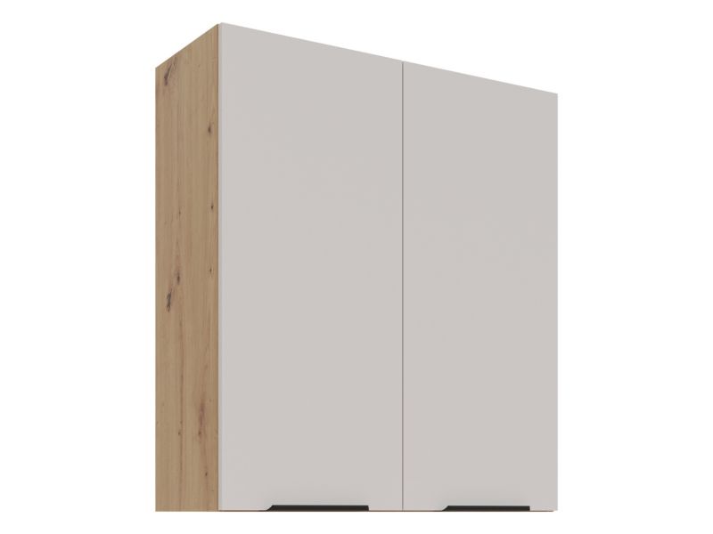 Szafka górna MIRJAN 24 Solea 80 G-90 2F dąb artisan + kaszmir 1 szt.