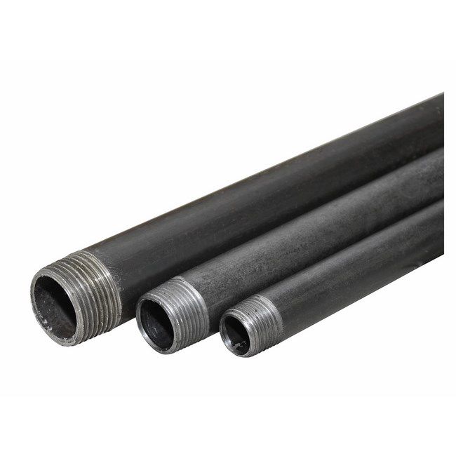Rura gwintowana 15 x 150 mm czarna