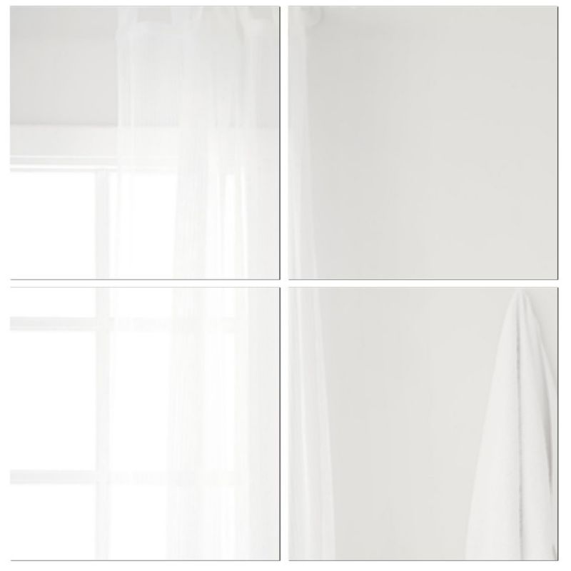 Lustra Levi Square Tendance samoprzylepne 30 cm 4 szt.