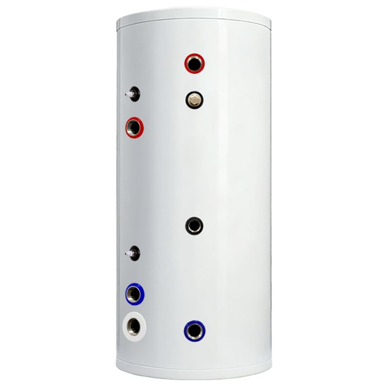 Zasobnik CWU TECHGLOBE 350L nierdzewny z wężownicą 4 m² zbiornik bojler bufor 1 szt.