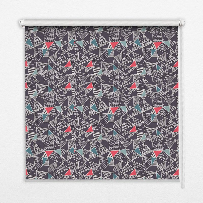 Roleta Wzorzysta Tulup 70x140 cm Wzór Montaż do ściany/sufitu 1 szt.