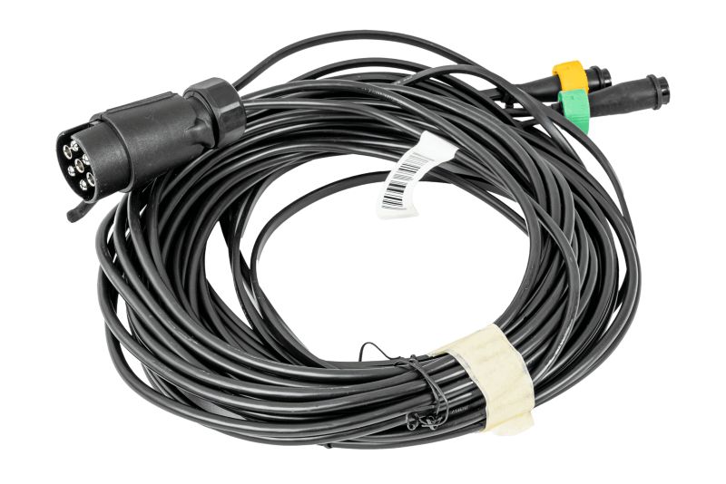 Instalacja elektryczna MANTES wiązka przyczepki 7m wtyczka 7 PIN bajonety 2x 5 PIN 1 szt.
