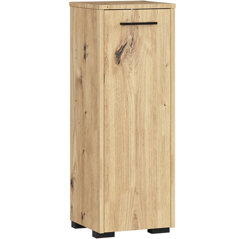 Szafka łazienkowa AKORD FIN Dąb Artisan 30 cm 1 drzwi 2 półki 30x30x85 cm 1 szt.