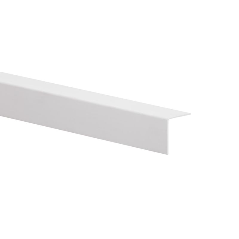 Kątownik PVC 25 x 25 x 1,1 mm l=2,60 m biały