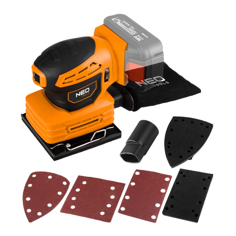 Szlifierka oscylacyjna NEO TOOLS akumulatorowa 3w1 1 szt