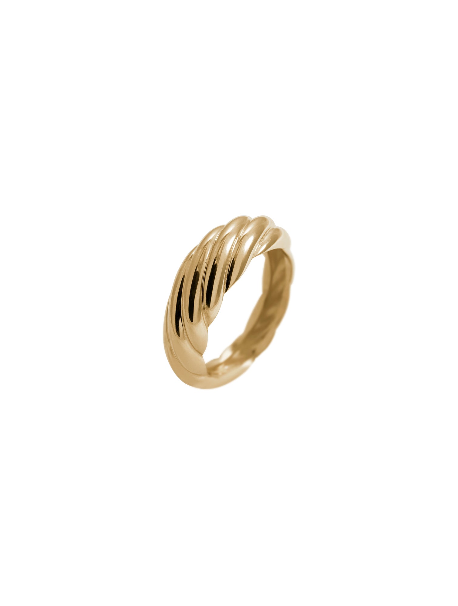Anti Ring N°3 - gruby pleciony pierścionek, 13