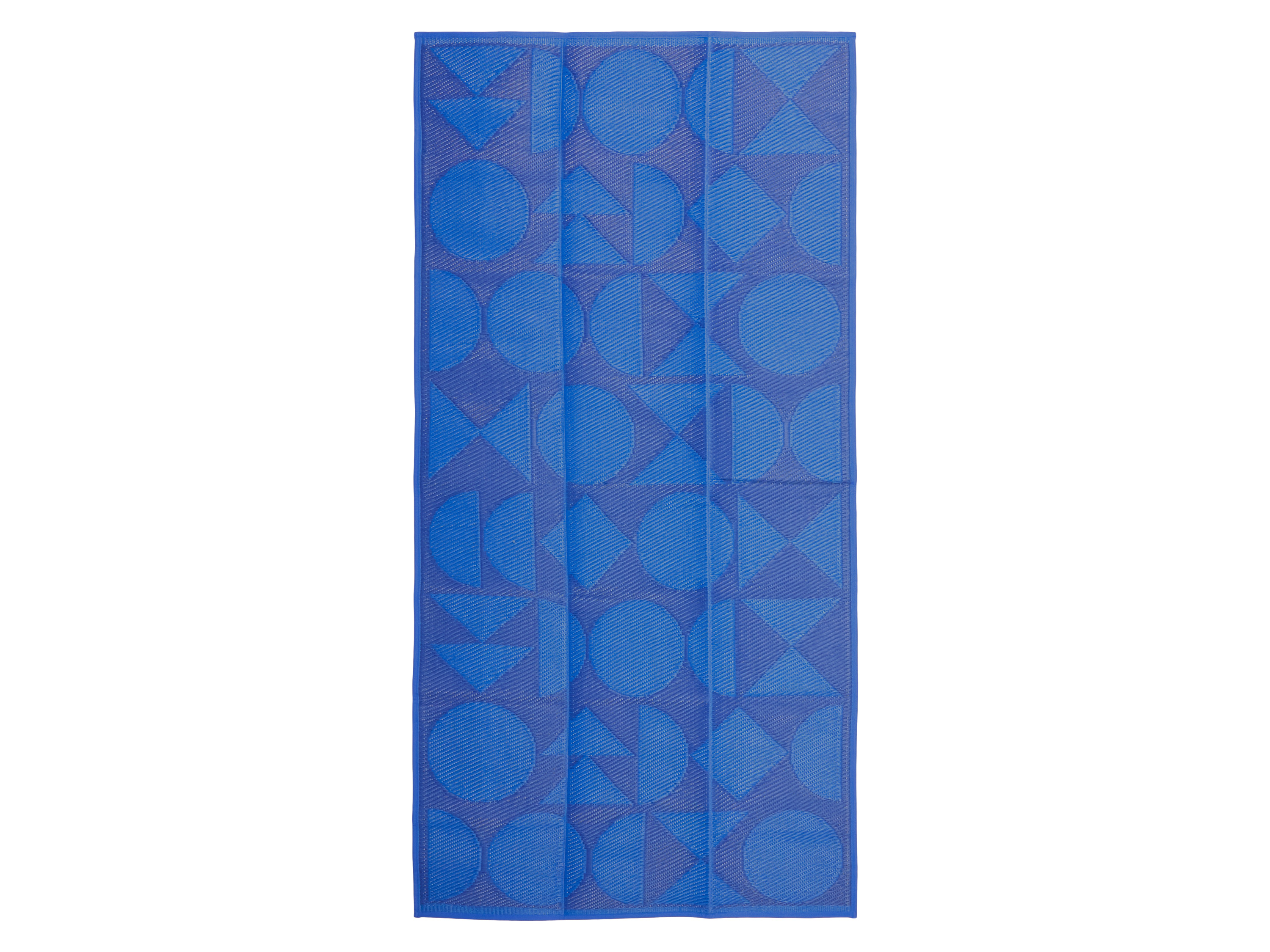 Mata plażowa, 90 x 180 cm Niebieski