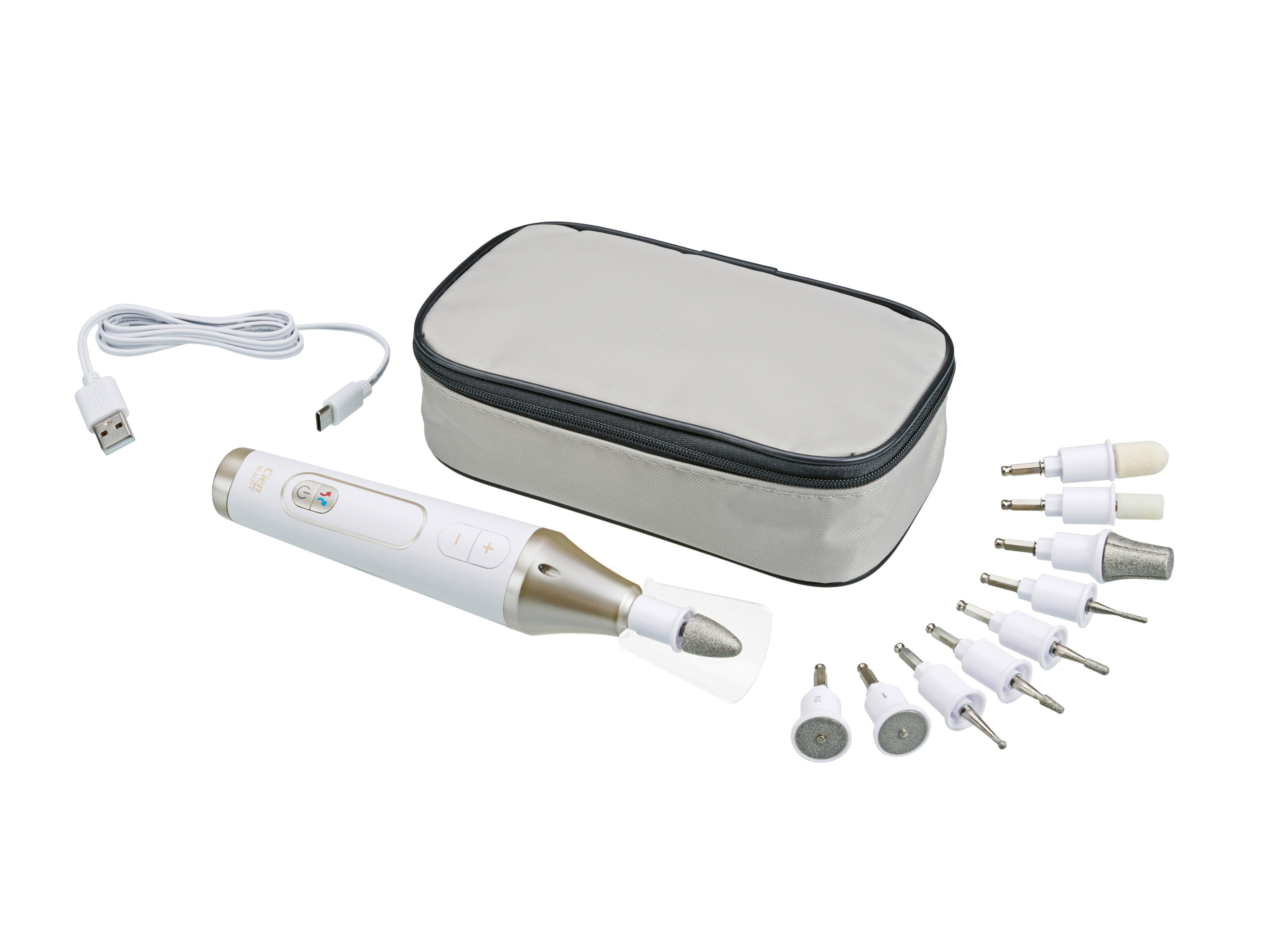 Cien Beauty Frezarka do manicure i pedicure z akcesoriami, Cmpsa 3.7 C1