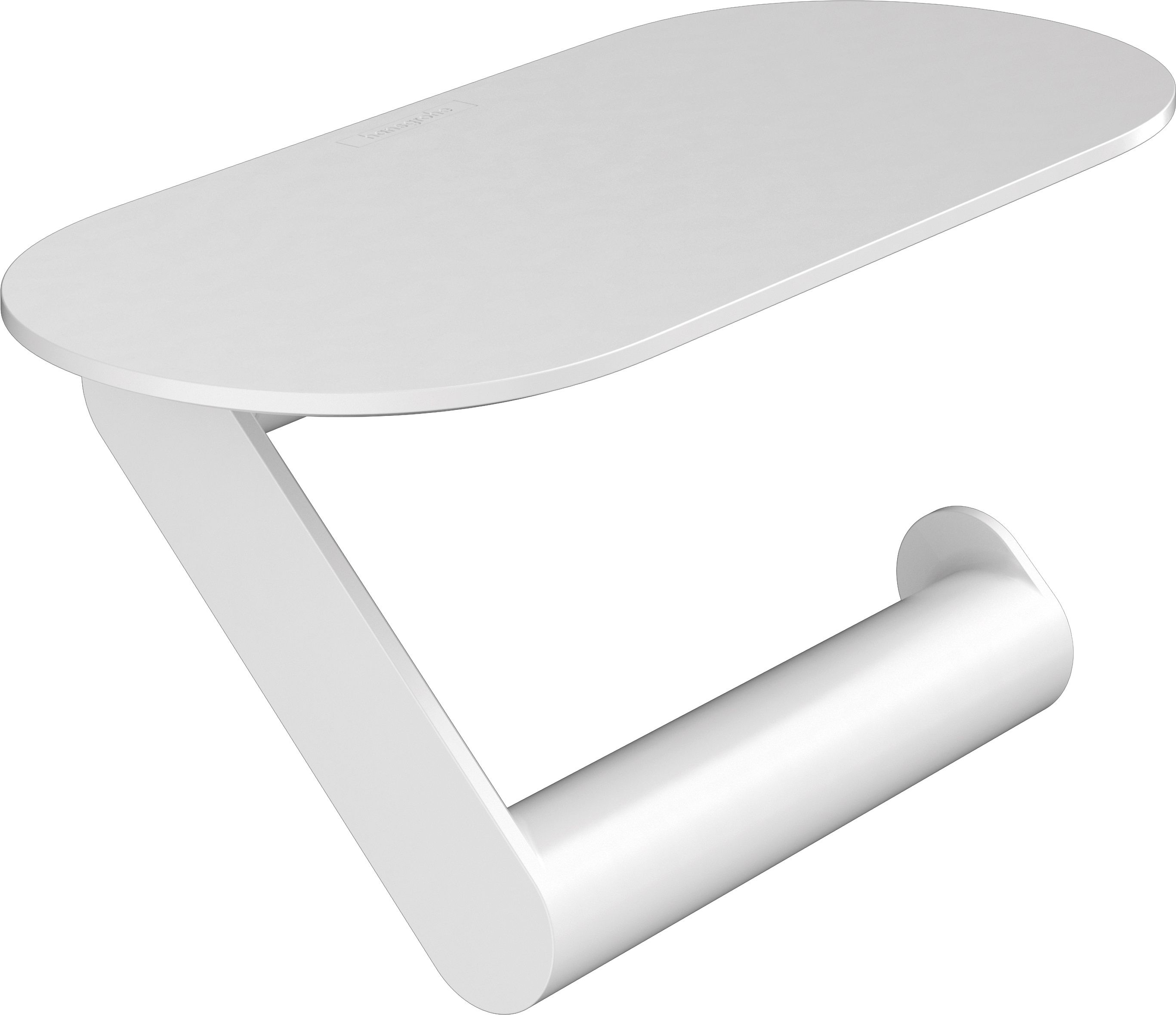 Darmowa Dostawa - Uchwyt na papier toaletowy biały Hansgrohe WallStoris 27928700