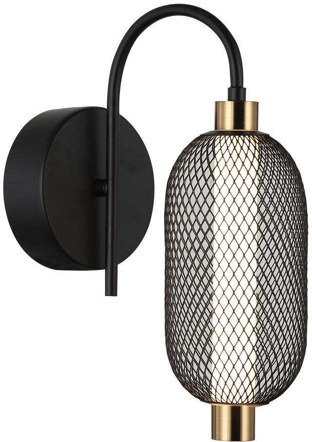 Darmowa Dostawa - Kinkiet 1x6 W czarny Italux Marco WL842831BK