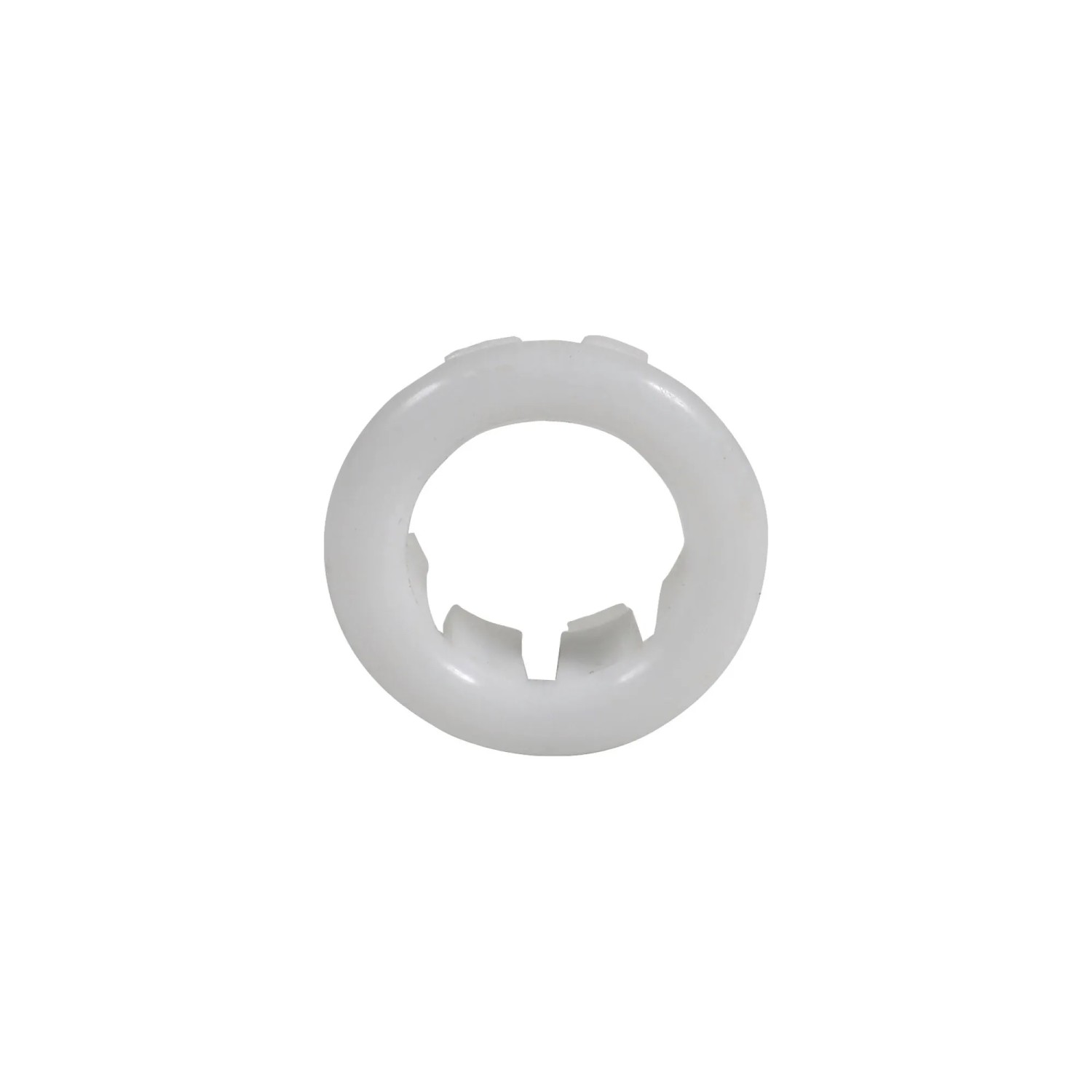Tycner Rozeta umywalkowa śr. 25 mm biała