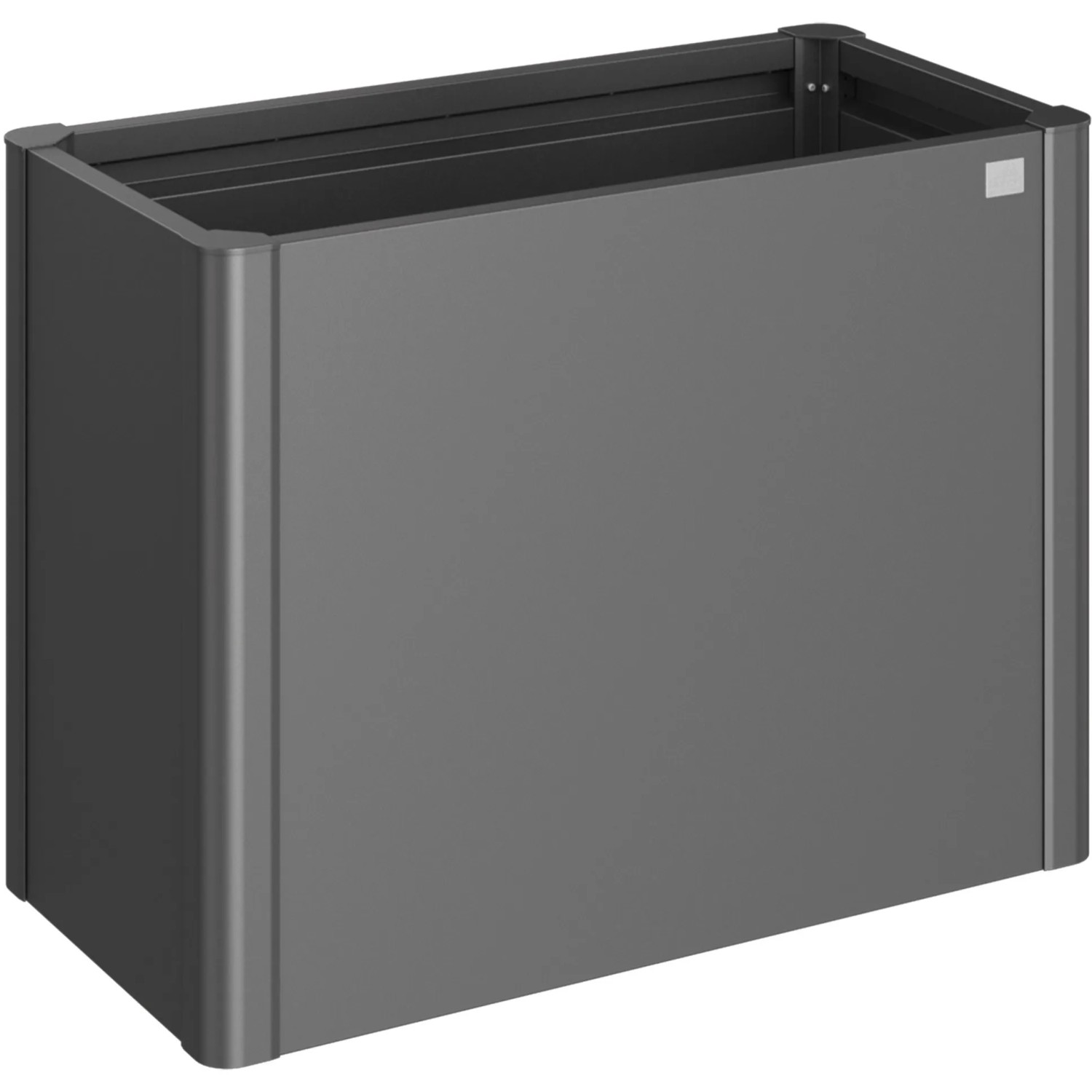 Biohort Podwyższona grządka metalowa ciemnoszara metaliczna 77 x 102 x 53 cm
