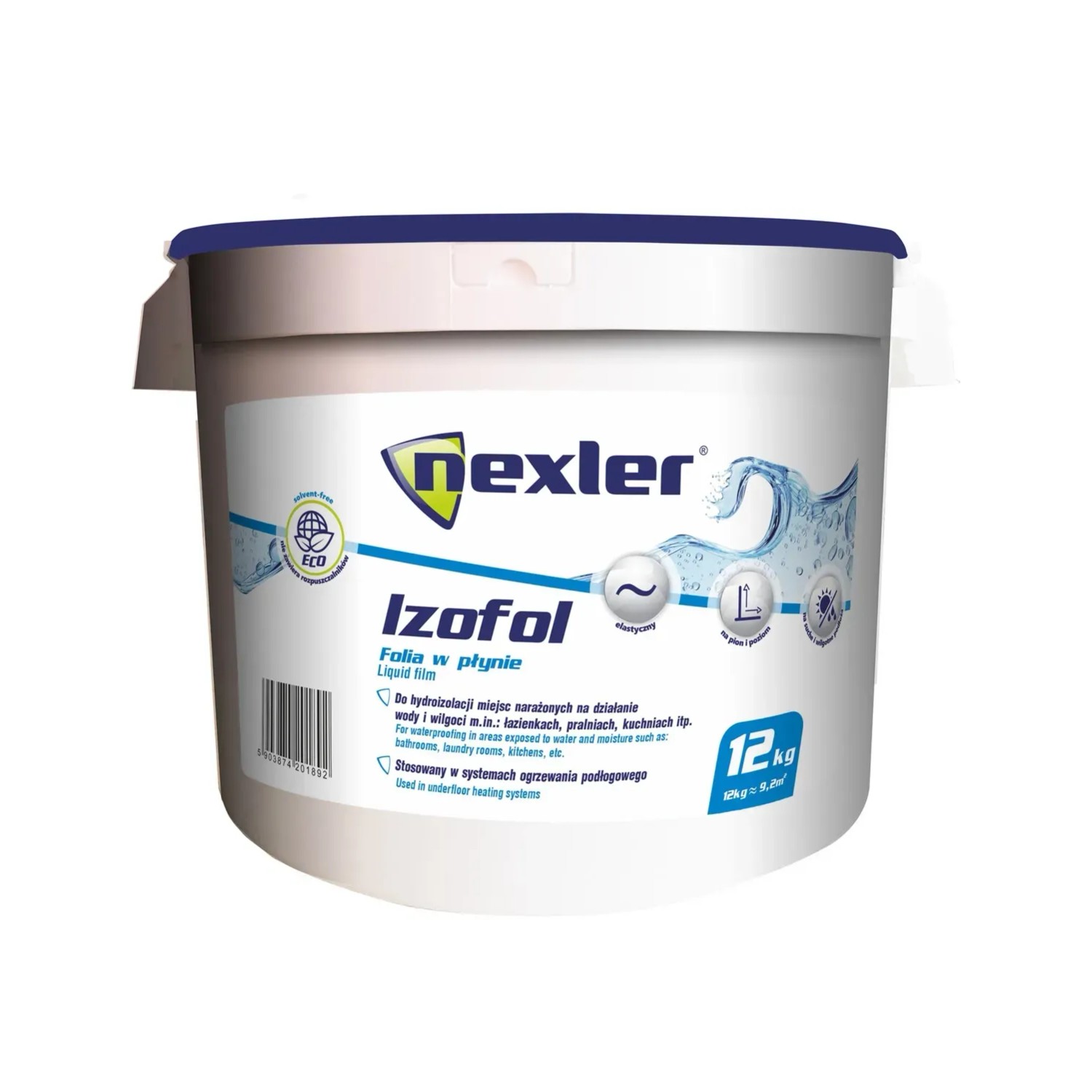 Nexler Folia w płynie pod płytki 12 kg
