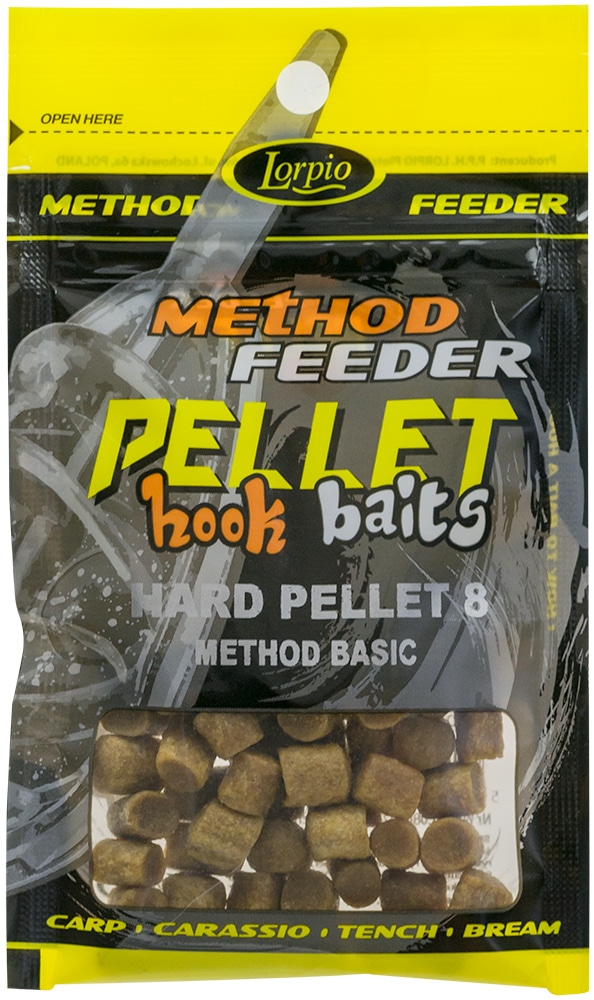 LORPIO PELLET HACZYKOWY HOOK BAITS HARD PELLET METHOD BASIC 8mm
