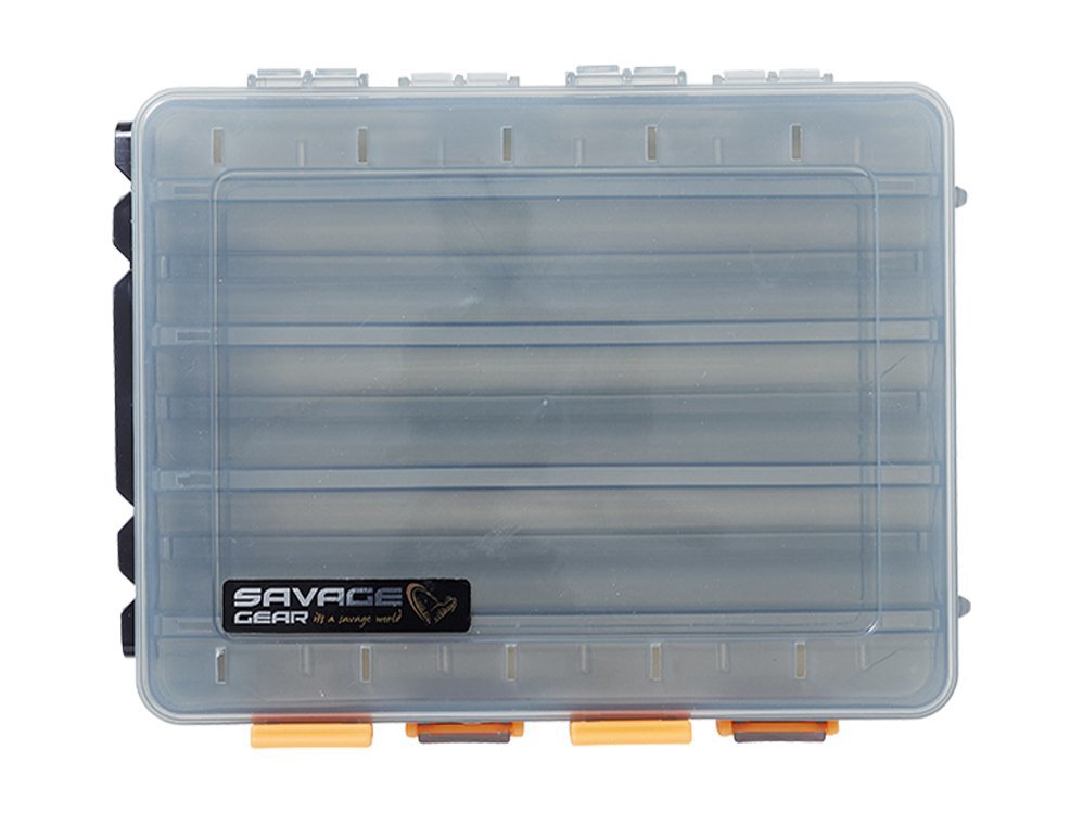 Savage Gear Pudełko Na Przynęty Spinningowe Lurebox 2 Sided Smoke Long