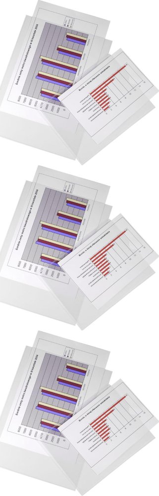 3x Ofertówki krystaliczne Biurfol, "U", A4, 150μm, 25 sztuk, transparentny