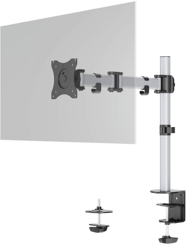 Ramię do monitora Durable Select, srebrno-czarny