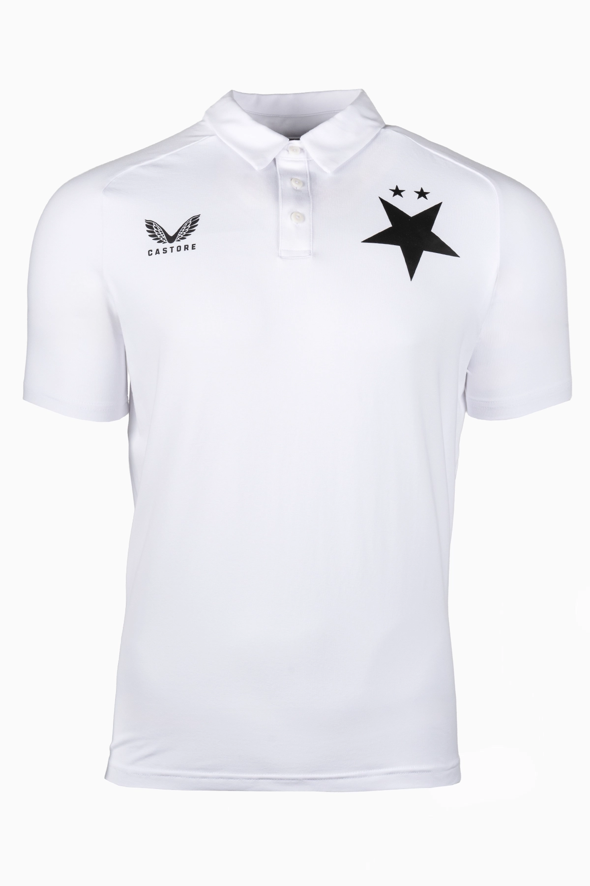 Koszulka Castore SK Slavia Praga 25/26 Travel Polo - Biały