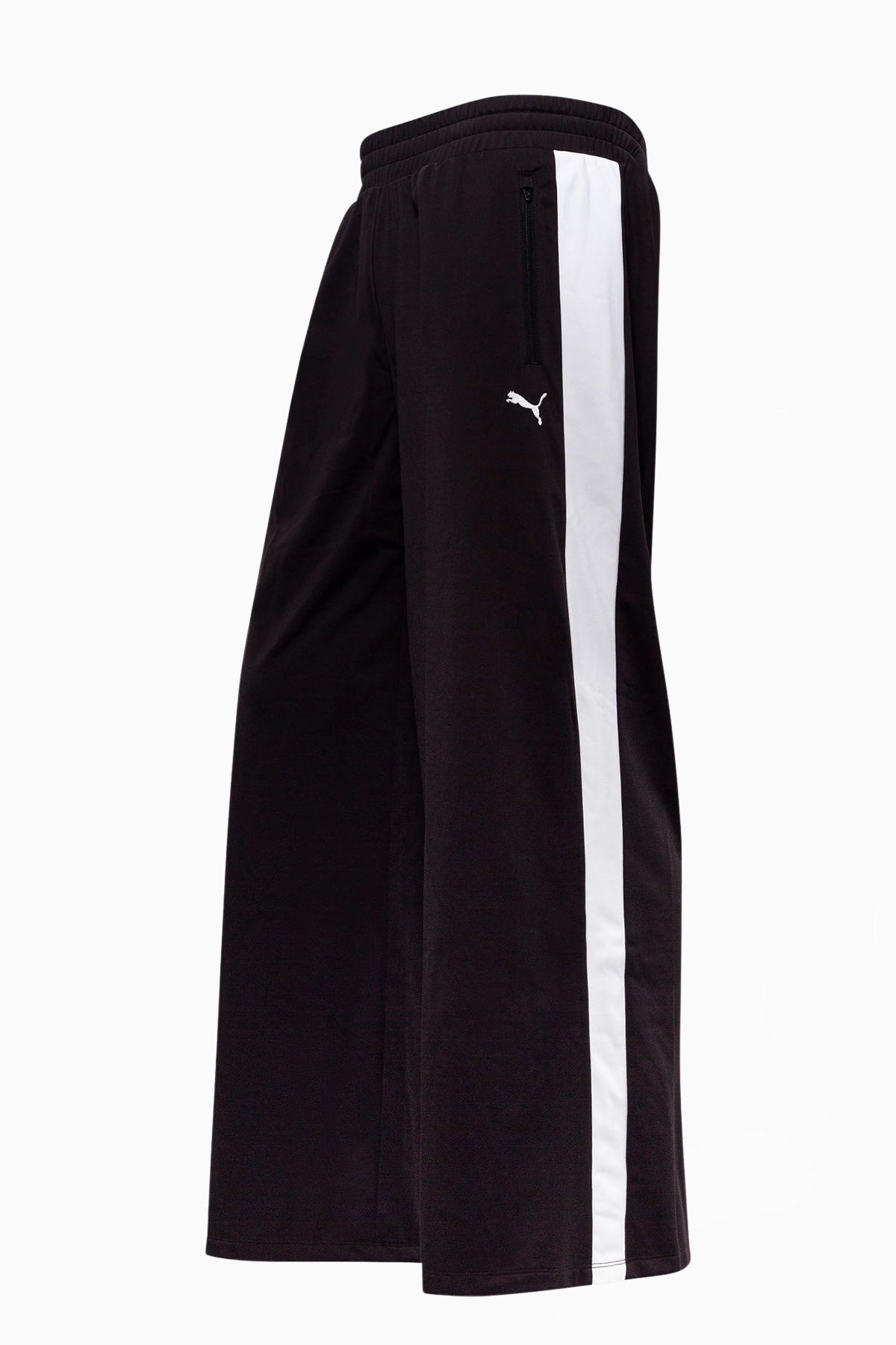 Spodnie Puma Essentials T7 Poly Wide Leg - Czarny