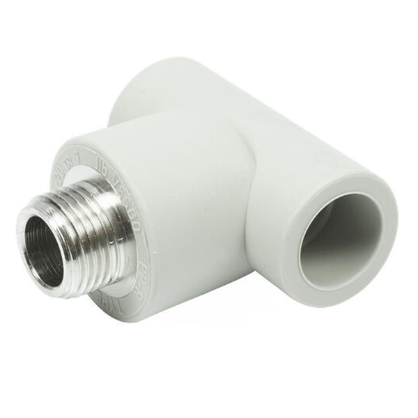 Trójnik PP 25 mm x 1/2 x 25 mm gwint zewnętrzny Tycner