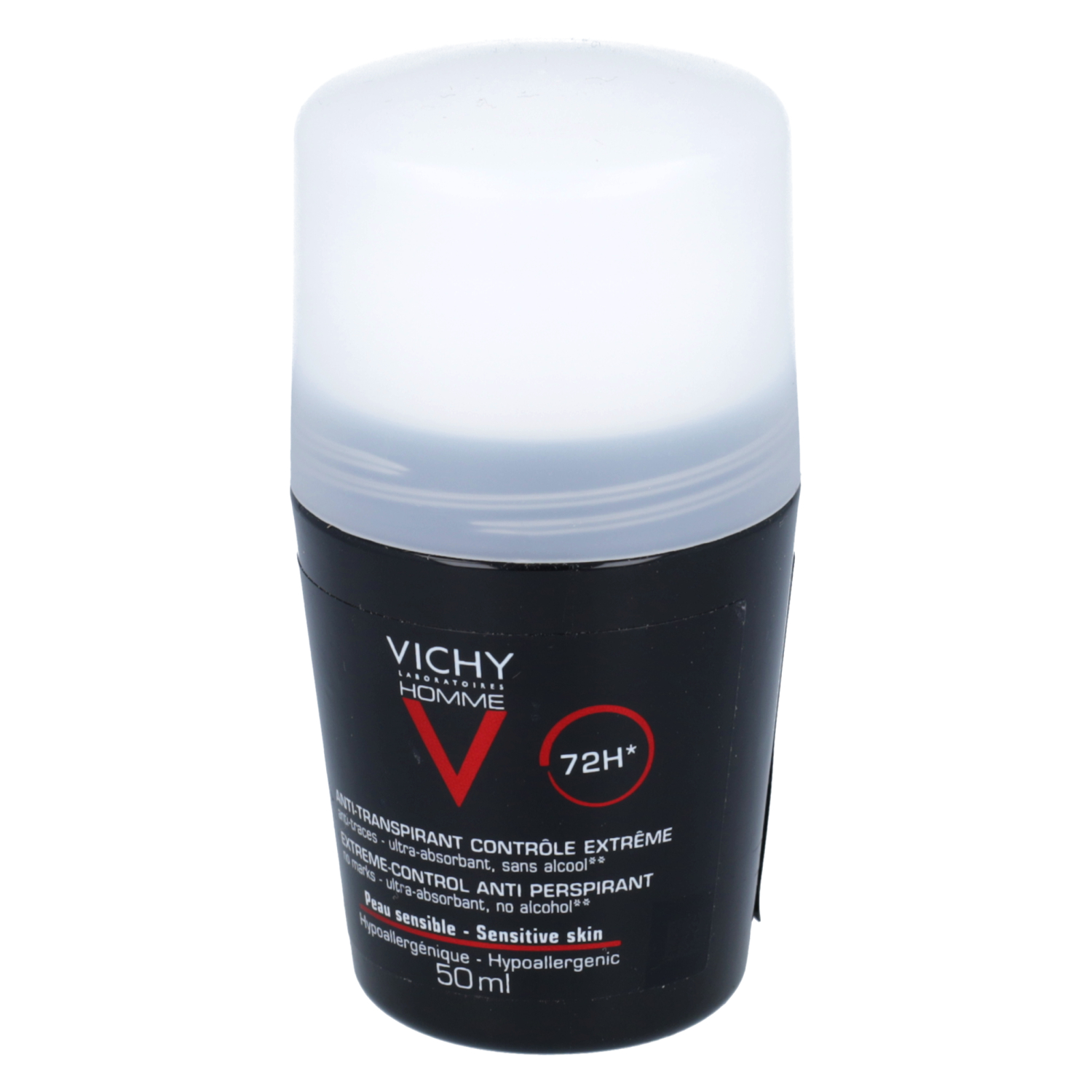 Vichy homme - antyperspirant w kulce dla mężczyzn 72 h, 50 ml (data ważności: 30.09.2026)