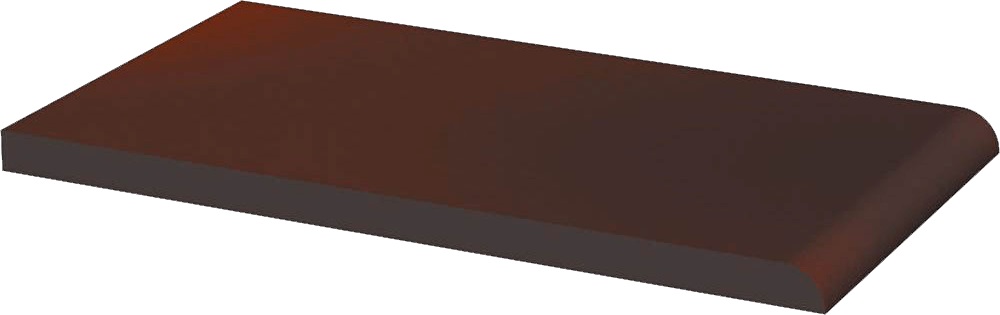 Paradyż Cloud płytka parapetowa 13,5x24,5 cm brązowa