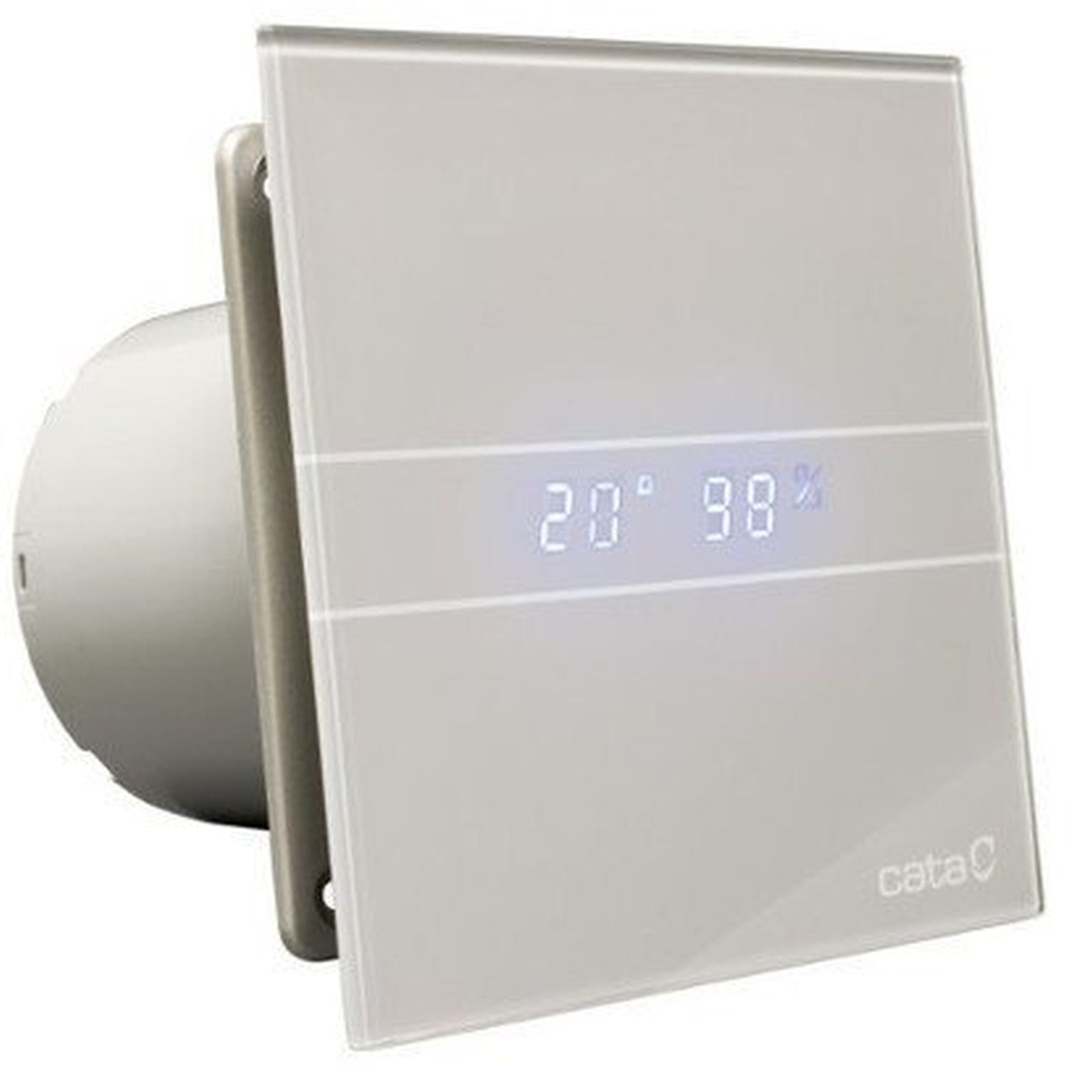 Cata E-100 GSTH wentylator ścienno-sufitowy srebrny 00900600