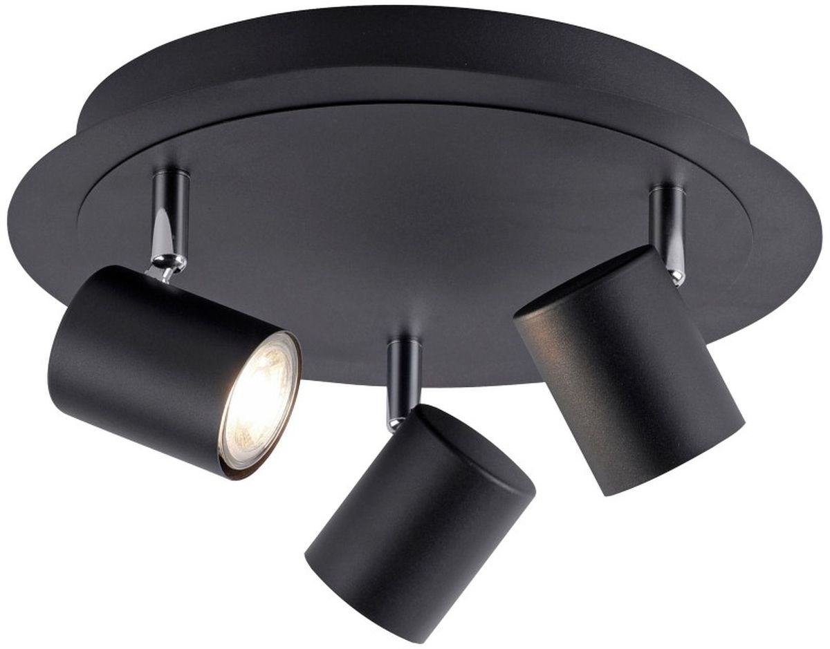 Just Light Tarik lampa podsufitowa 3x5W antracyt 11943-13
