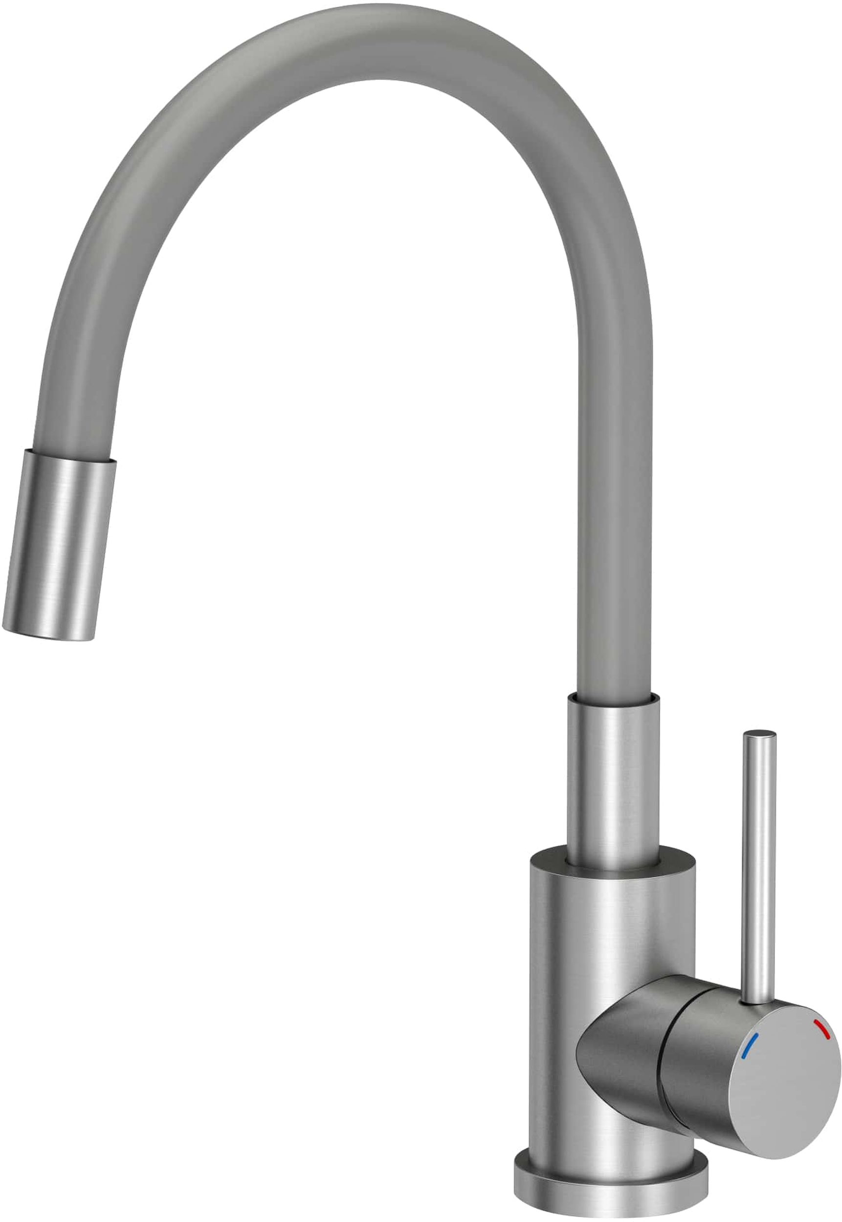 Quadron Maggie bateria kuchenna stojąca stal/szary 3323503GR - Wysyłka w 24h