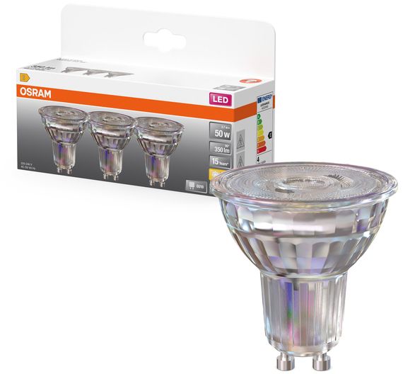 Osram Star żarówki LED Multipack 3x3,7 W 2700 K GU10
