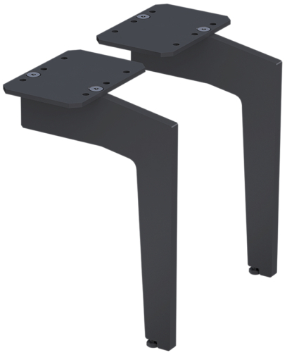 Oristo Uni nogi 2 szt do szafki 23 cm czarny mat OR00-A-NO-23-8