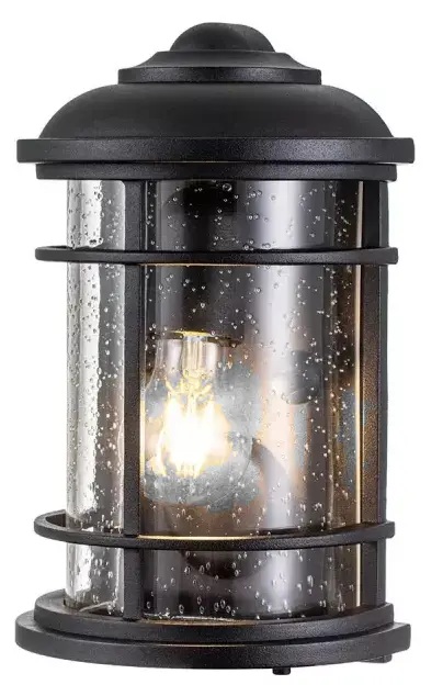 Elstead Lighting Lighthouse kinkiet zewnętrzny 1x60 W teksturowana czerń FE-LIGHTHOUSE-7-BLK