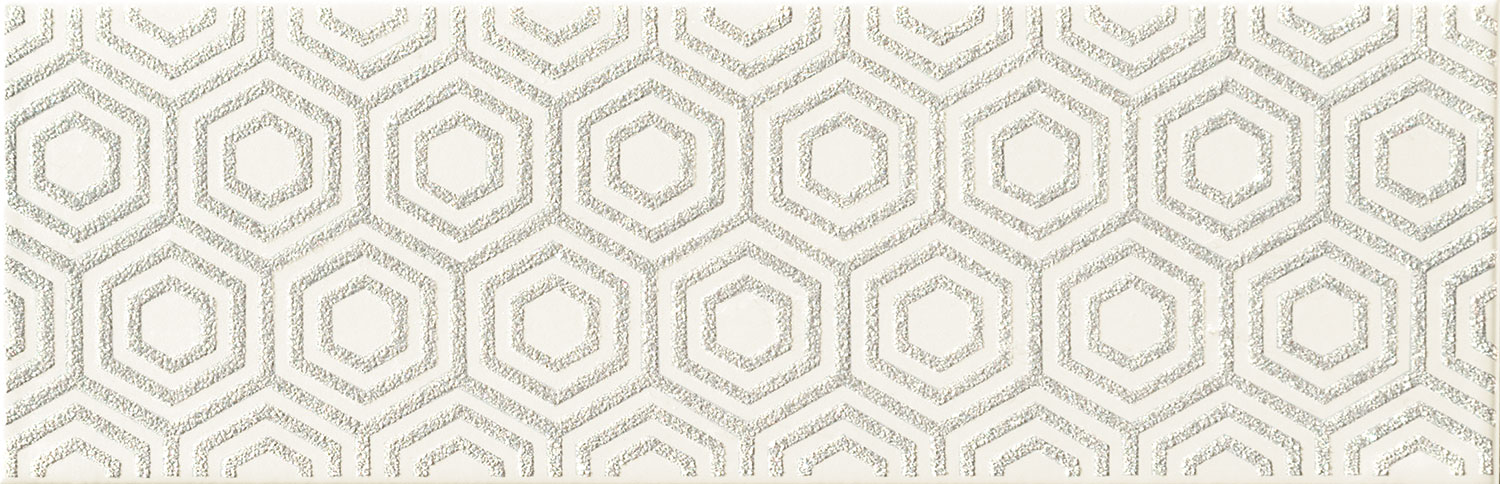 Domino Burano bar white A dekor ścienny 23,7x7,8 cm