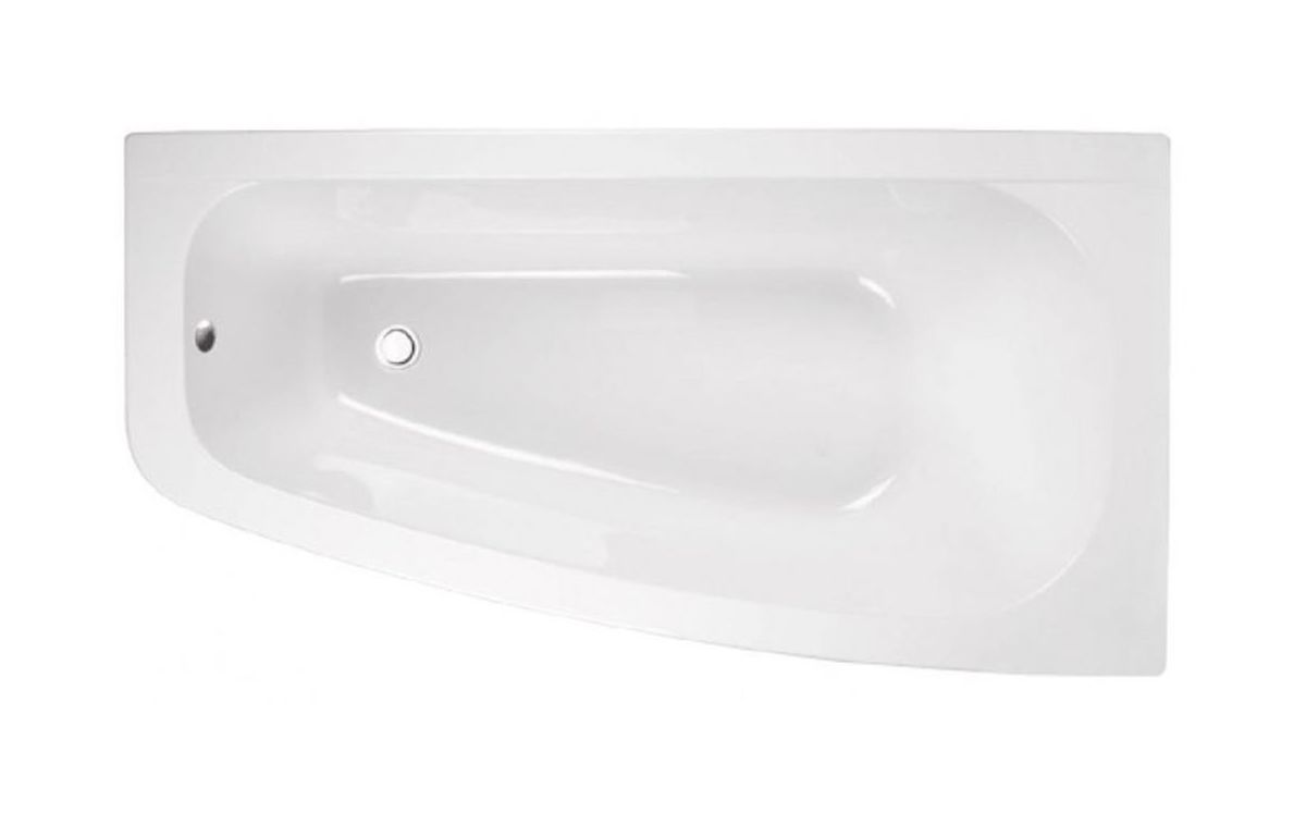Besco Luna wanna narożna 150x80 cm prawa biała #WAL-150-NP - Wysyłka w 24h