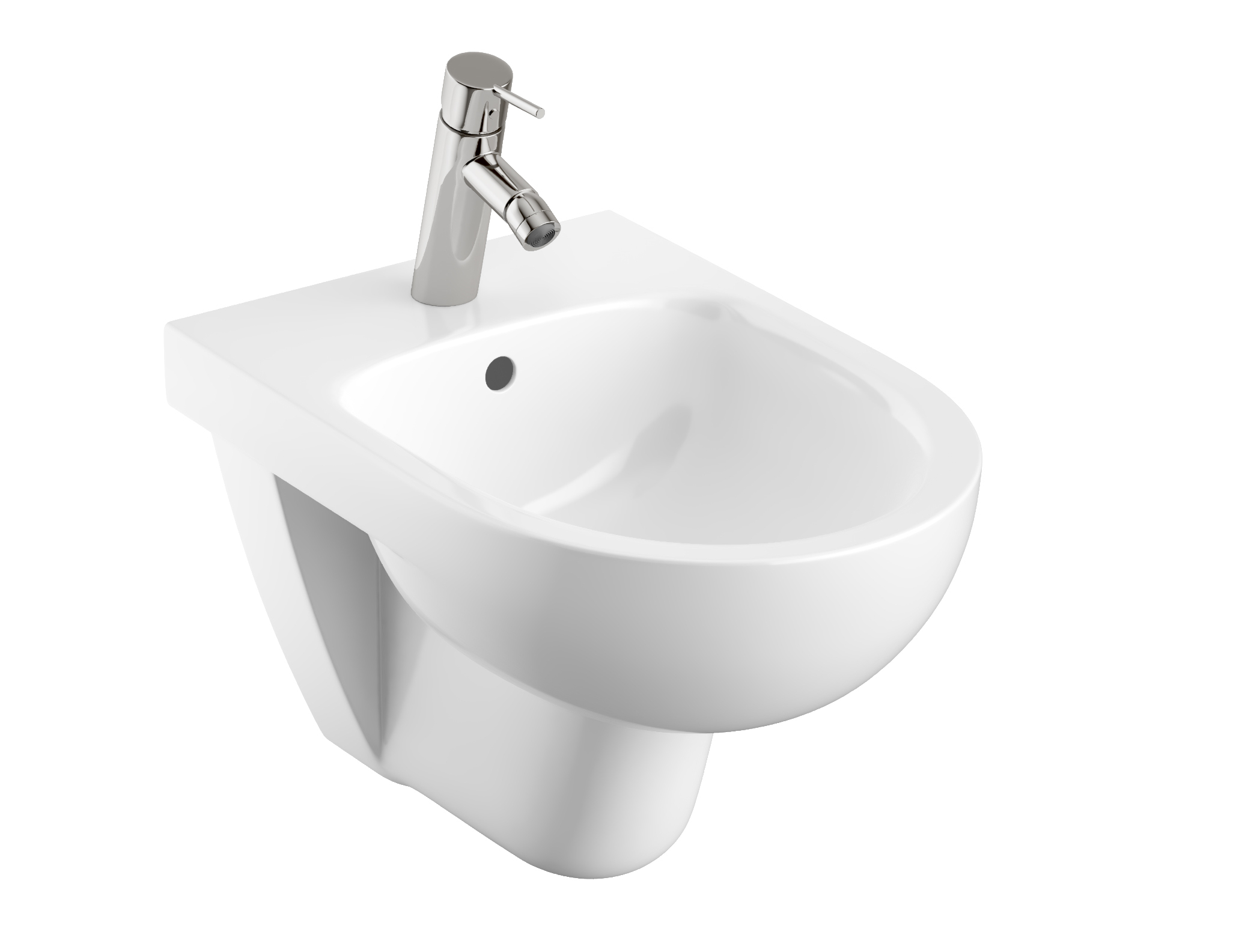 Geberit Selnova bidet wiszący biały połysk 500.264.01.7 - Wysyłka w 24h