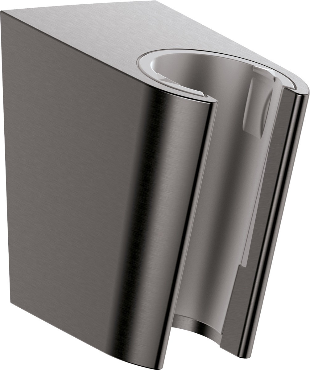 Hansgrohe Porter'S uchwyt prysznicowy ścienny czarny chrom szczotkowany 28331340