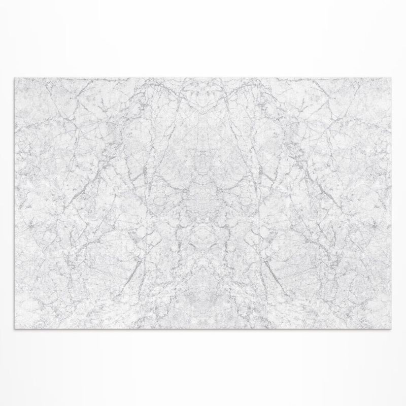Dywan Winylowy Z Nadrukiem Wallfluent 150x225 cm Jasny kamień ozdobny stylowy marmur 1 szt.