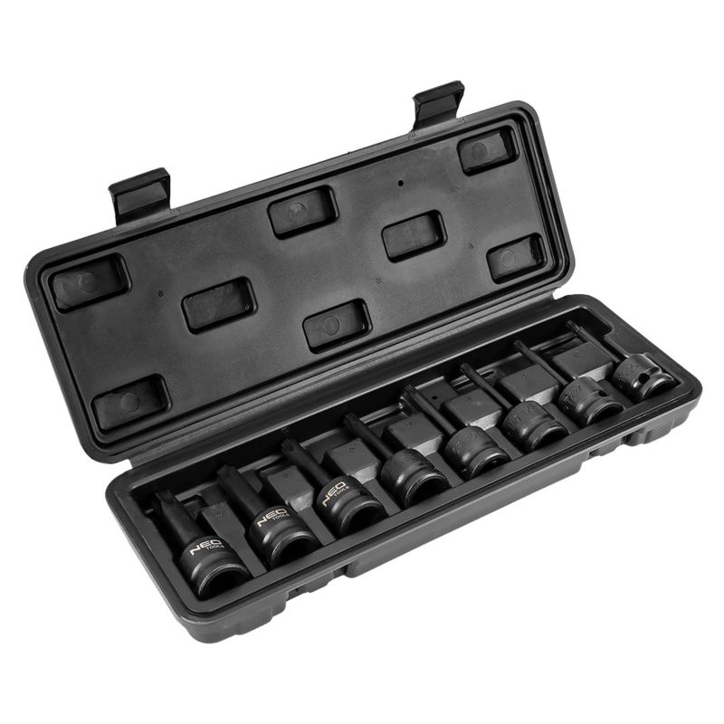 Klucze udarowe NEO TOOLS Torx 1/2", zestaw 8 szt 1 kpl